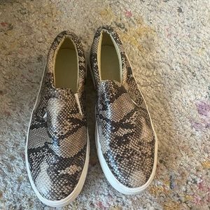 American Eagle Slip on Snakeskin Shoes